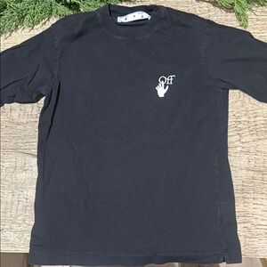 Off-White Black Long Sleeve Tee